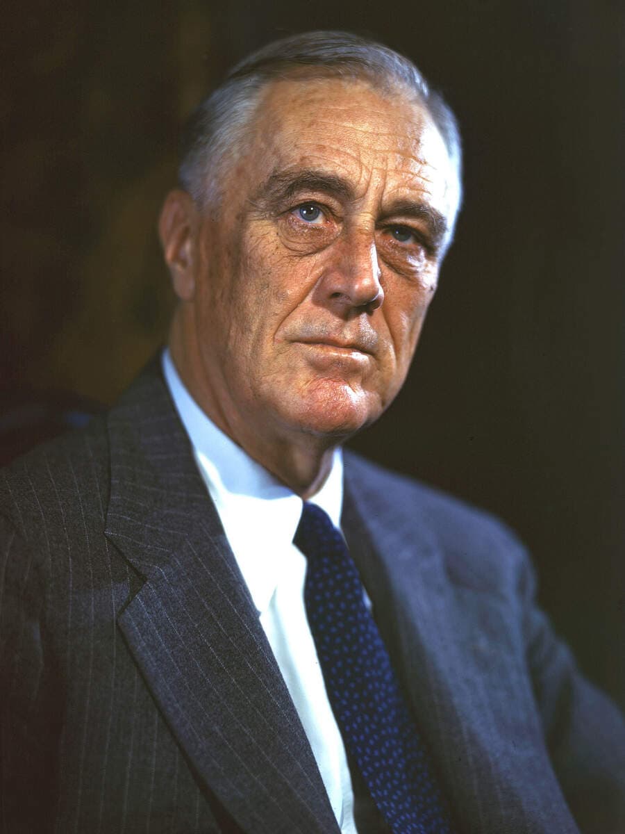 Franklin D. Roosevelt - Inspirational Quote Author