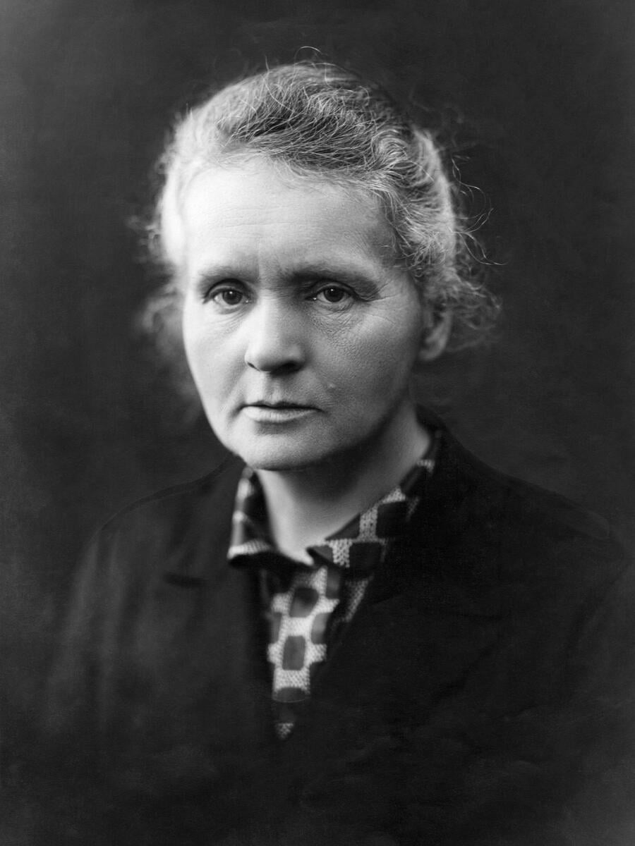 Marie Curie - Inspirational Quote Author