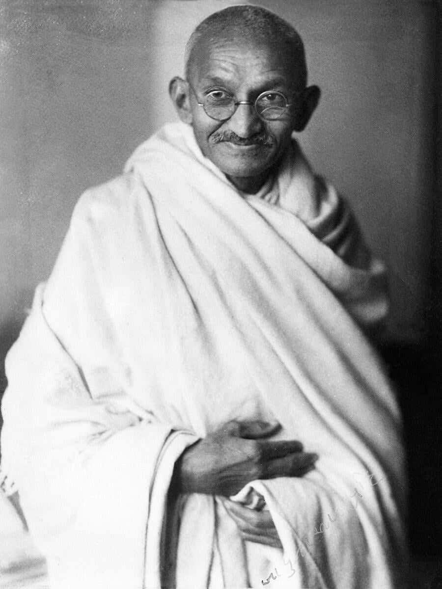 Mahatma Gandhi - Inspirational Quote Author
